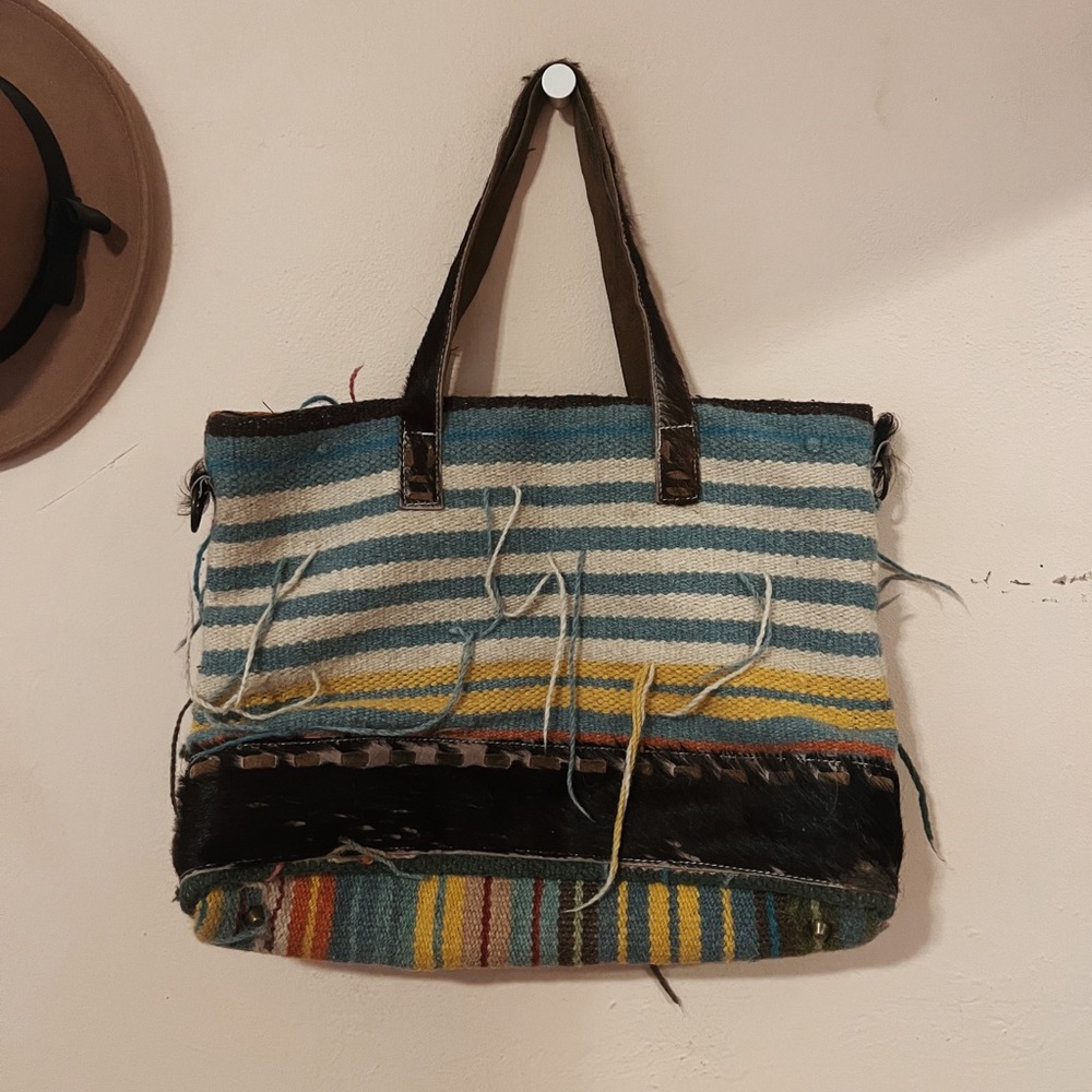 Johnny was colorful large bag